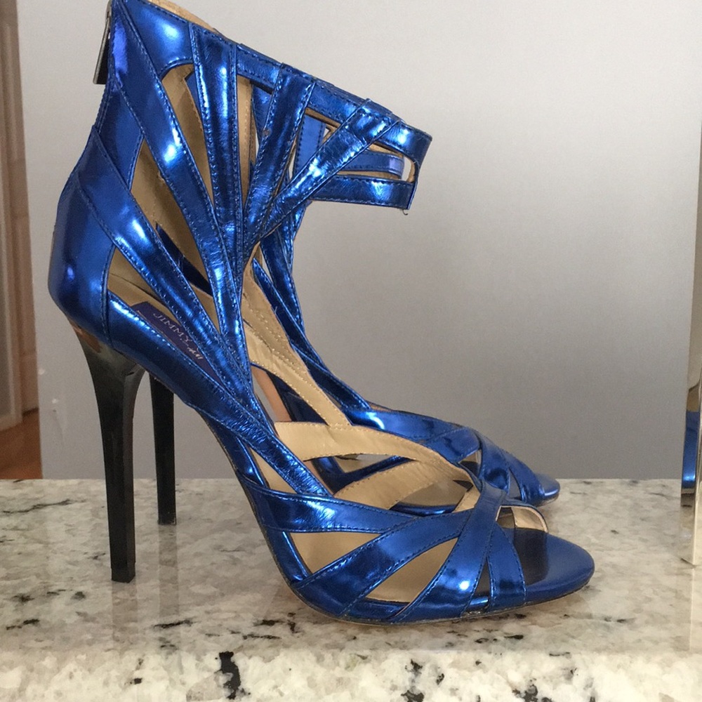 Electric Blue Jimmy Choo for H&M